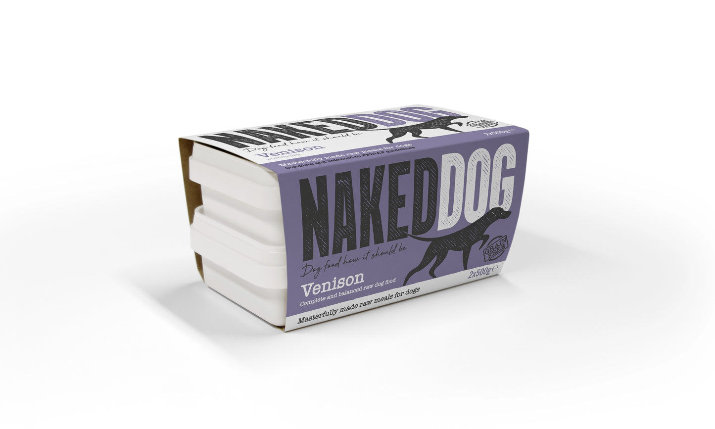 NAKEDDOG Original Venison 2 x 500g