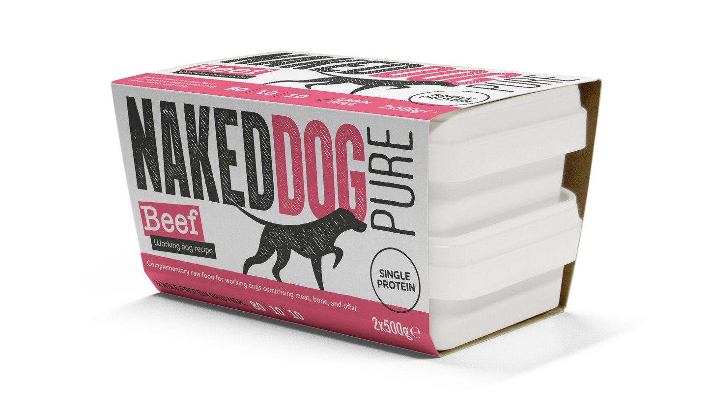 NAKEDDOG PURE 80/10/10 Beef 2x500g
