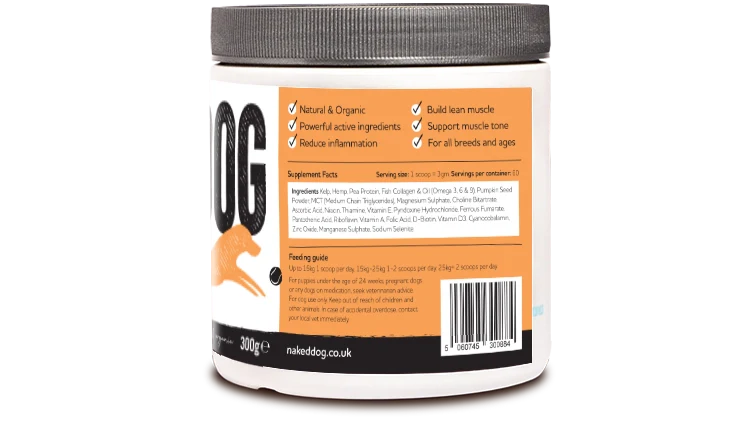 NAKEDDOG Supplement Tone 300g
