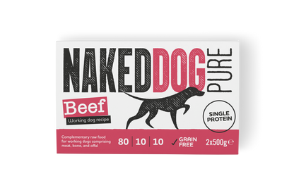NAKEDDOG PURE 80/10/10 Beef 2x500g