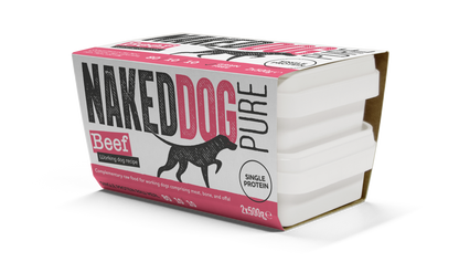 NAKEDDOG PURE 80/10/10 Beef 2x500g