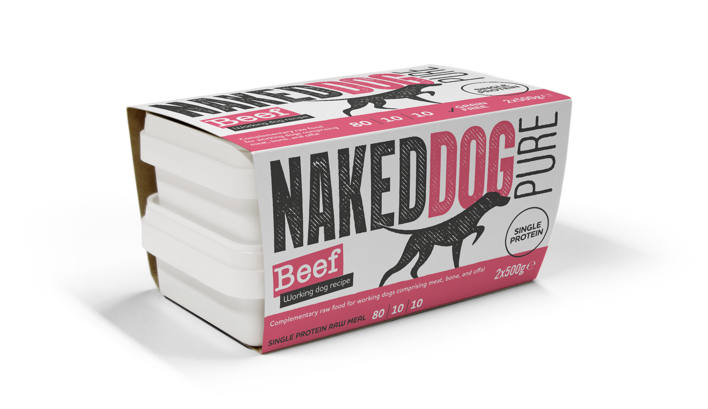 NAKEDDOG PURE 80/10/10 Beef 2x500g