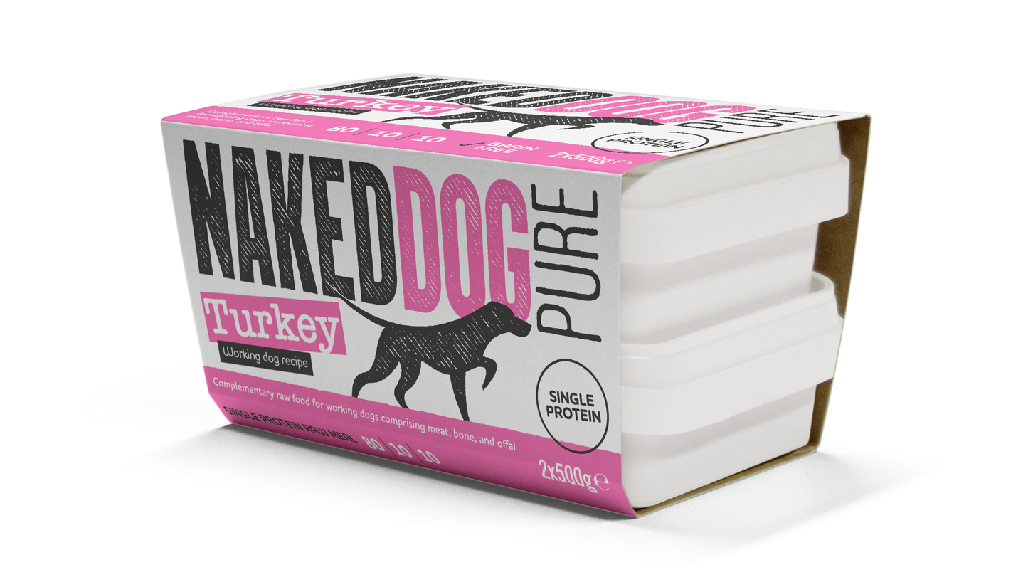 NAKEDDOG PURE 80/10/10 Turkey 2x500g