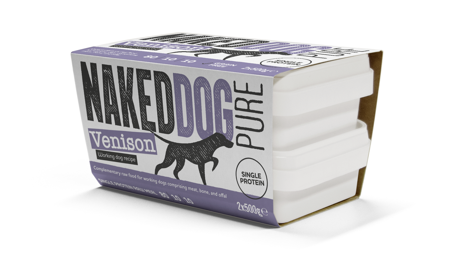 NAKEDDOG PURE 80/10/10 Venison 2x500g