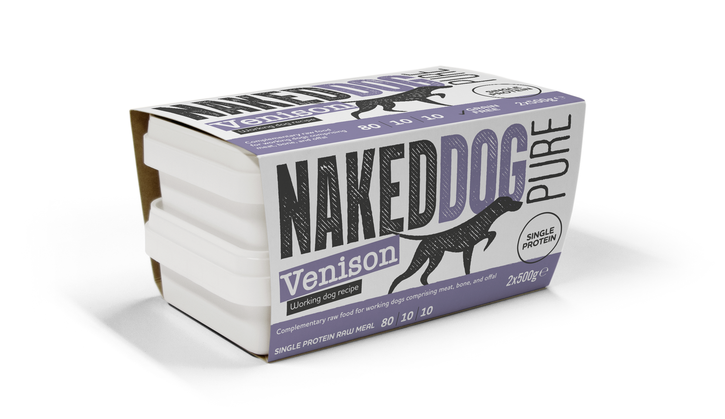 NAKEDDOG PURE 80/10/10 Venison 2x500g