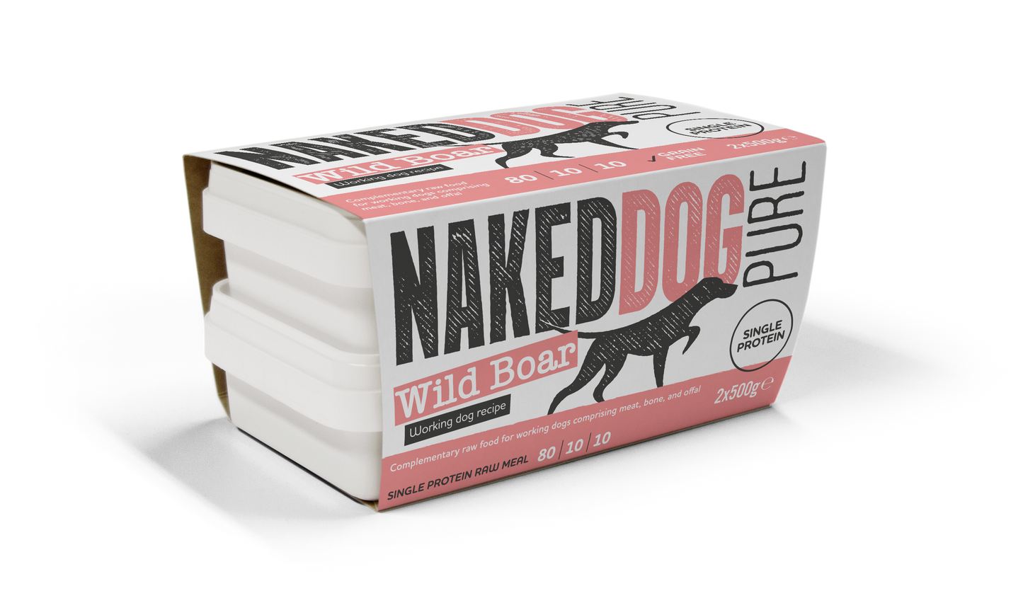 NAKEDDOG PURE 80/10/10 Wild Boar 2x500g