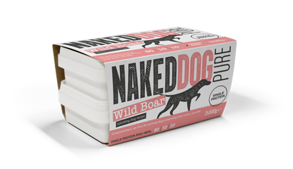 NAKEDDOG PURE 80/10/10 Wild Boar 2x500g