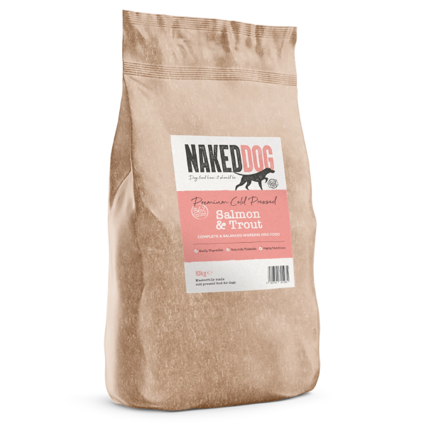 NAKEDDOG Cold Pressed Salmon & Trout 10kg