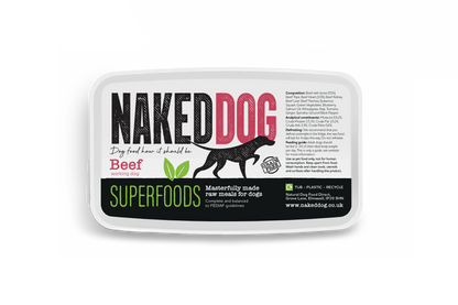NAKEDDOG Superfoods Beef 500g