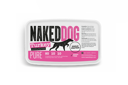 NAKEDDOG PURE 80/10/10 Turkey 2x500g