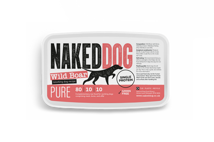 NAKEDDOG PURE 80/10/10 Wild Boar 2x500g